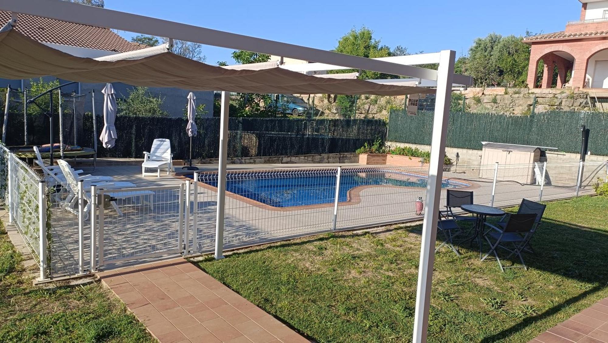 Willa Casa Con Jardin Y Piscina Privada. Santa Eulalia de Ronsaná Zewnętrze zdjęcie