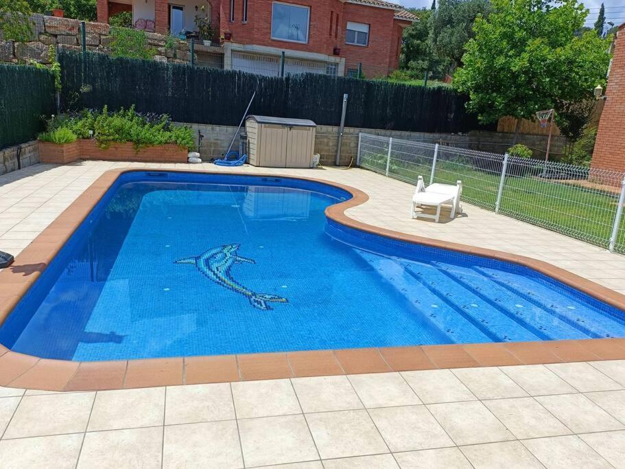Willa Casa Con Jardin Y Piscina Privada. Santa Eulalia de Ronsaná Zewnętrze zdjęcie